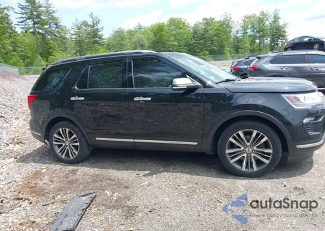 2018 Ford Explorer Platinum z USA, uszkodzony, nr VIN 1FM5K8HT5JGA10878